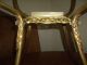 Antique Victorian Art Nouveau Plant Lamp Stand With Marble 15 1/2 S.  X 32 1/2 T Unknown photo 4