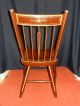 Painted Farmhouse Plank Seat Chair 1800-1899 photo 1