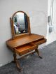 1920 ' S Deco Vanity Desk With Mirror By Star Furniture 1037 1900-1950 photo 3