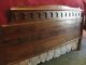 Antique Eastlake Victorian Burled Walnut Bed,  Dresser,  And Washstand With Marble 1800-1899 photo 3