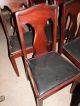 Early 20th Century Mahogany Dining Chairs 1900-1950 photo 5