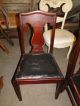 Early 20th Century Mahogany Dining Chairs 1900-1950 photo 8