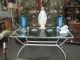 Classic Mid Century Modern Hollywood Regency Wrought Iron Dining Table Post-1950 photo 1