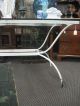Classic Mid Century Modern Hollywood Regency Wrought Iron Dining Table Post-1950 photo 2