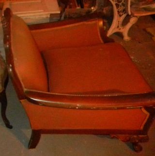 Antique Art Deco - Club Chair Upholstery photo