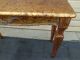 50940 Gold Decorator Library Sofa Console Table Stand Post-1950 photo 5