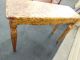 50940 Gold Decorator Library Sofa Console Table Stand Post-1950 photo 8