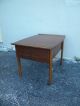 Lane Mid Century Walnut Living Room Side / End / Night Table With A Drawer Post-1950 photo 1