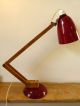 Vintage Retro Habitat Maclamp By Conran Wooden Arm 50s 60s Desk Table Lamp 20th Century photo 2