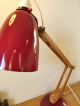Vintage Retro Habitat Maclamp By Conran Wooden Arm 50s 60s Desk Table Lamp 20th Century photo 3