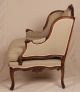 Early Louis Xv French Style Antique Carved Wingback Oversized Bergere Arm Chair 1800-1899 photo 4
