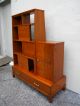 Mid - Century Dual - Sided Bookshelf / Cabinet / Room Divider By Cavalier 2426 Post-1950 photo 3