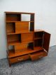 Mid - Century Dual - Sided Bookshelf / Cabinet / Room Divider By Cavalier 2426 Post-1950 photo 4