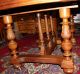 French Antique Gothic Henry Ii Table.  Made From Walnut. 1800-1899 photo 5