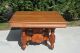 Fine Victorian Solid Oak Dining Table W Leaf Scroll & Bead Carvings Circa 1900 1800-1899 photo 9