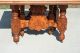 Fine Victorian Solid Oak Dining Table W Leaf Scroll & Bead Carvings Circa 1900 1800-1899 photo 1