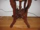 Antique Victorian Walnut Carved Table 1800-1899 photo 1