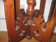 Antique Victorian Walnut Carved Table 1800-1899 photo 2