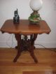 Antique Victorian Walnut Carved Table 1800-1899 photo 6