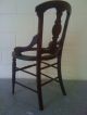 C.  1900 Carved Antique Side Armchair Matching Item : 280994535807 Post-1950 photo 4