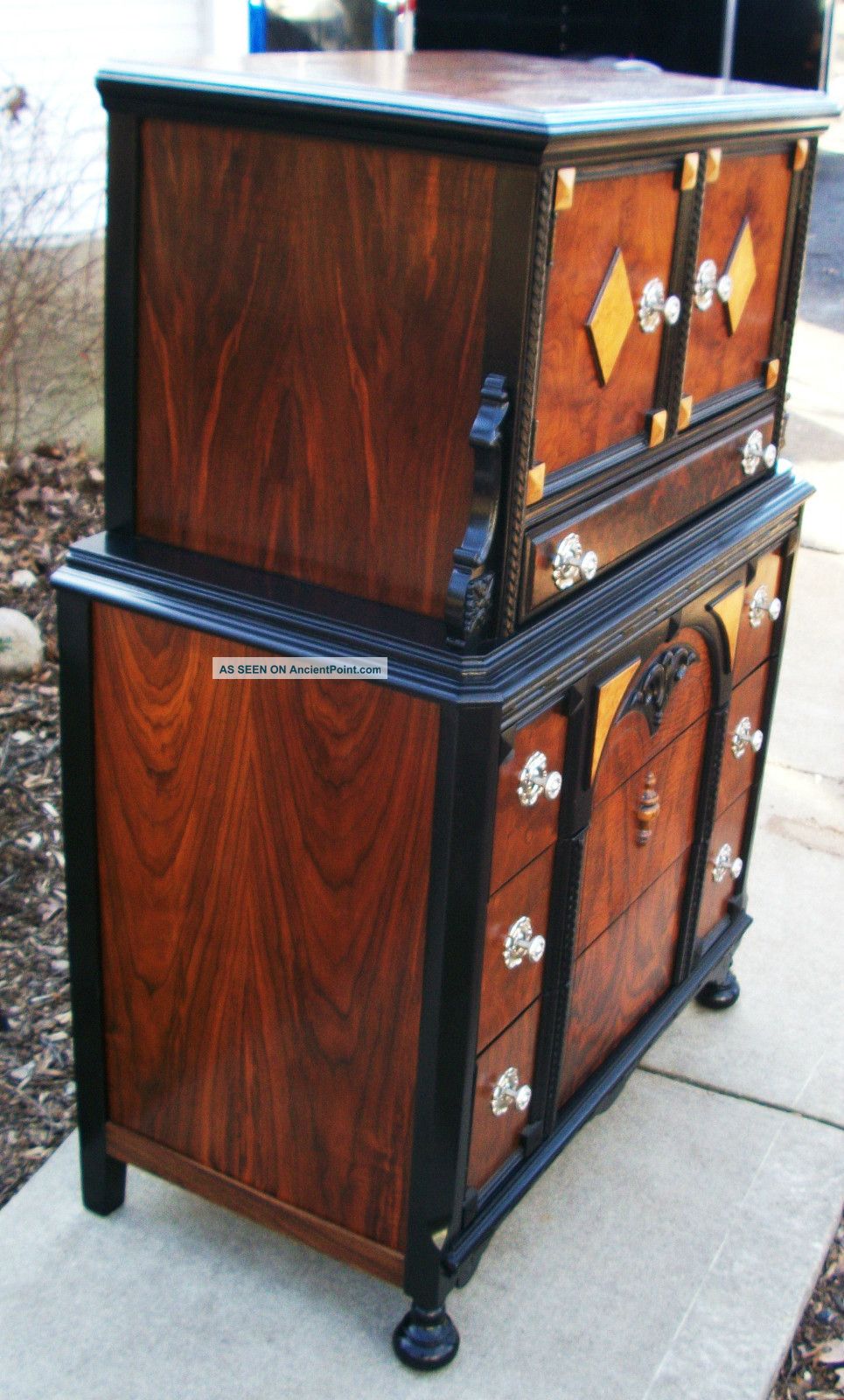 Spectacular Mahogany. . . .  1920 ' S. . .  Custom Antique Dresser/chest Of Drawers 1900-1950 photo