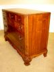 Antique Mahogany Dresser Chest,  Ca 1940 ' S,  Crotch Mahogany,  Very Clean Other photo 2