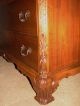 Antique Mahogany Dresser Chest,  Ca 1940 ' S,  Crotch Mahogany,  Very Clean Other photo 3