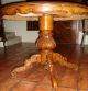 Stunning Antique French Walnut Inlay Table Unknown photo 3
