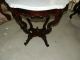 Fancy Antique Victorian Marble Turtle Top Parlour Table W/amazing Carved Base 1800-1899 photo 6