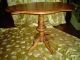 French Center Or Tea Table Solid Cherry 19th C Tilt Top 1800-1899 photo 2