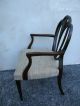 Set Of Eight Mahogany Carved Shield Back Dining Room Chairs 1747 1900-1950 photo 6