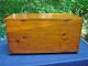 Large,  Dovetailed,  Blanket Chest,  19th/20th C.  Handmade Antique,  6 Pine Boards 1800-1899 photo 2