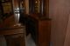 Antique Back Bar And Front Bar Oak Columns Mirrored Back Ornate Front Bar 1800-1899 photo 3