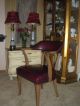 Antique Thonet Arm Chair Lawyers Office Nailhead Trim Faux Red Leather 4 Availab 1900-1950 photo 1