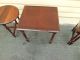 50901 Set 3 Stacking Lamp Table Stand S Rare Find Post-1950 photo 5