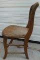 2 Antique Solid Wood Chair 32.  5 