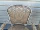 50186 Pair Shabby Decorator Armchair Chair S Bergere Chairs Post-1950 photo 1