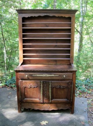 Antique French Provincial; Chestnut Matrimony Vassilier - - Early 1800 ' S photo