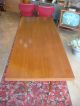 40 ' S 50 ' S Vintage Deco Modern Walnut Dining Table Long Work Bench 1900-1950 photo 3