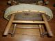 Pair Antique 19th Century American Federal Bamboo Windsor Stools Signed Bartlett 1800-1899 photo 5