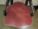 Antique Victorian Era Balloon Back Chair W/ Faux Rosewood Finish 1800-1899 photo 1
