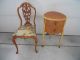 Antique Blonde Mahogany Chippendale Style Bedroom Set - - 1900-1950 photo 10