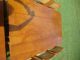 Solid Walnut Mid Century Drop Leaf Table,  6 Cane Back Chairs & 2 Hidden Benches Post-1950 photo 5