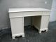Mahogany Painted Off White Beige Writing / Office Desk 1852 1900-1950 photo 6