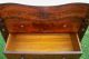 Antique Sideboard Burl Marble Curved Top Refinished 1800-1899 photo 6