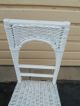 49430 Antique Wicker Desk With Chair 1900-1950 photo 10