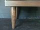 1961 Retro Walnut Nightstand With Drawer & Formica Top Post-1950 photo 3