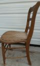 3 Antique Solid Wood Chair 34 