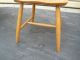 48829 Solid Oak Tile Top Table With 6 Side Chairs Chair S Post-1950 photo 6