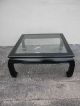 Mid - Century Hollywood Regency Painted Glass - Top Coffee Table 2254 Post-1950 photo 2